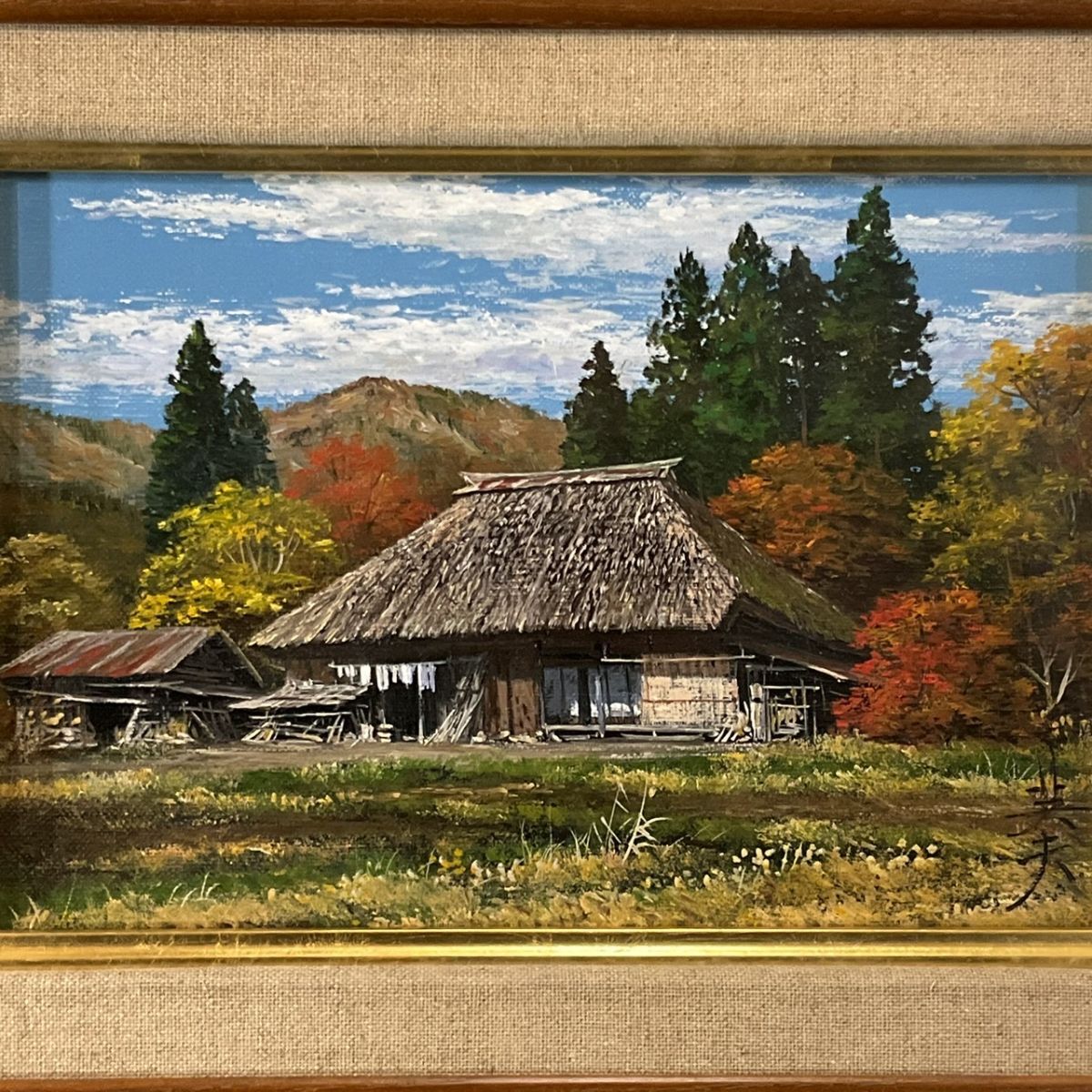 Yahoo!オークション -「絵画 民家」(油彩) (絵画)の落札相場 Yahoo!オークション -「絵画 民家」(油彩) (絵画)の落札相場