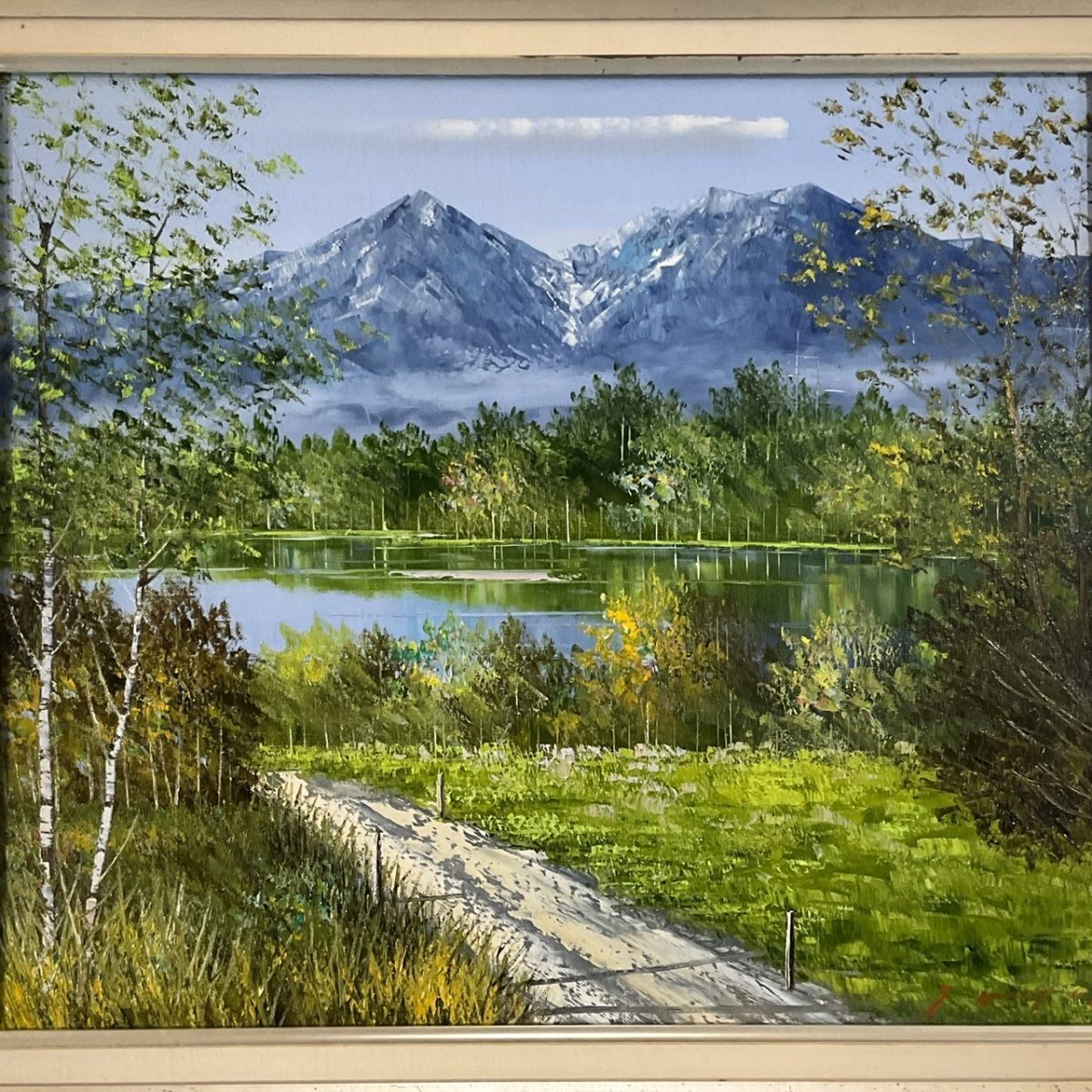 Yahoo!オークション -「山岳風景」(油彩) (絵画)の落札相場 Yahoo!オークション -「山岳風景」(油彩) (絵画)の落札相場