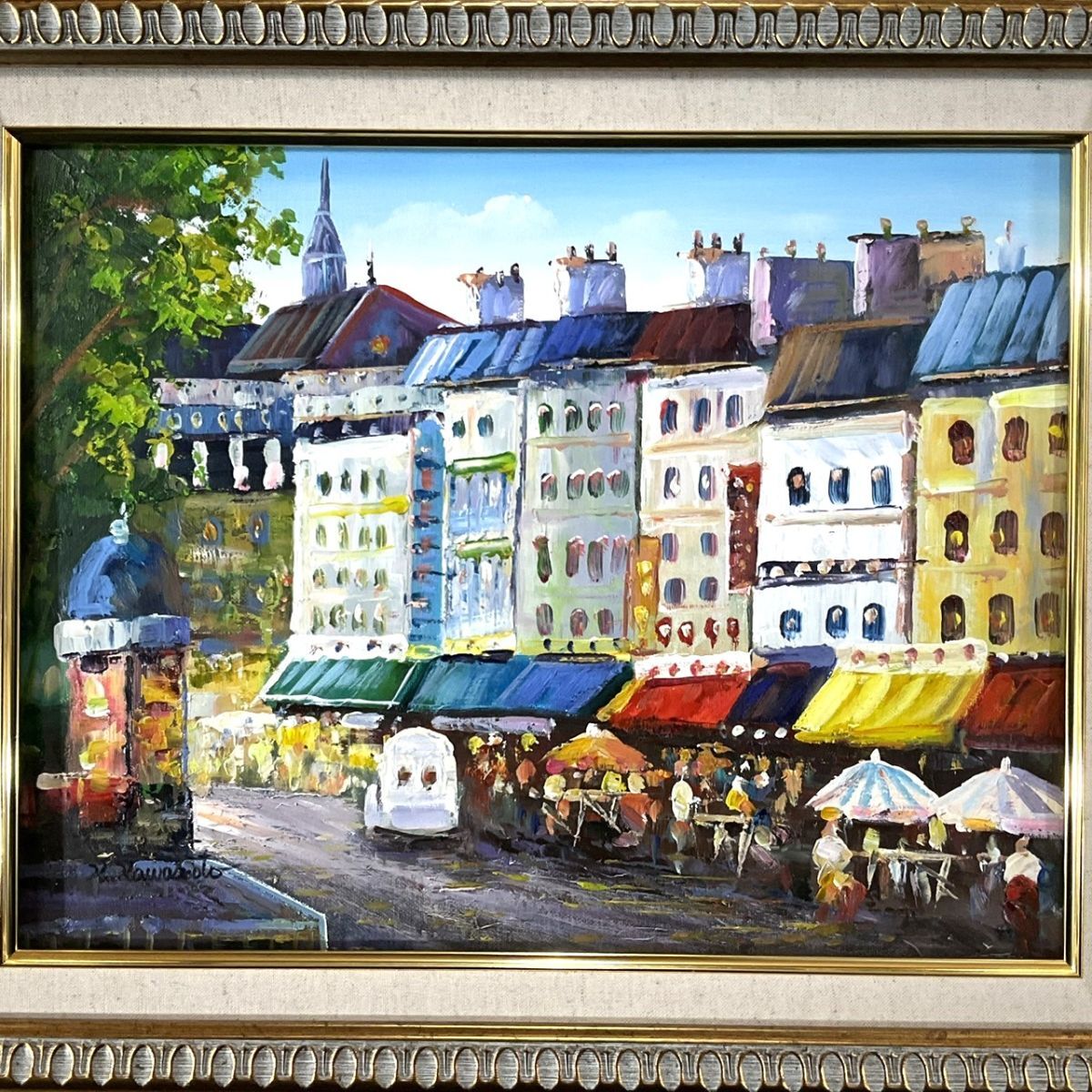 Yahoo!オークション -「パリの街角」(油彩) (絵画)の落札相場 Yahoo!オークション -「パリの街角」(油彩) (絵画)の落札相場