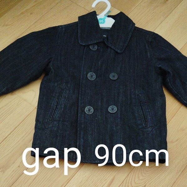 Pコート ネイビー ダブル ピーコート 90cm gap 子供