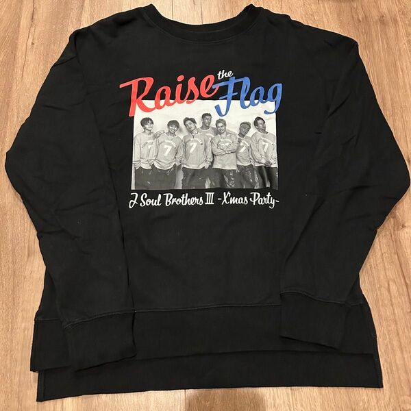 【限定】三代目 RAISE THE FLAG X’mas スウェットL