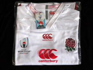 [2XL]Canterbury イングランド 2019 RWC2019 Vapodri ホーム プロ ジャージー