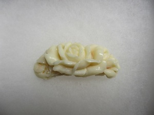 （798）　白珊瑚　「薔薇」　15ｇ　48.5ｍｍ　ルース