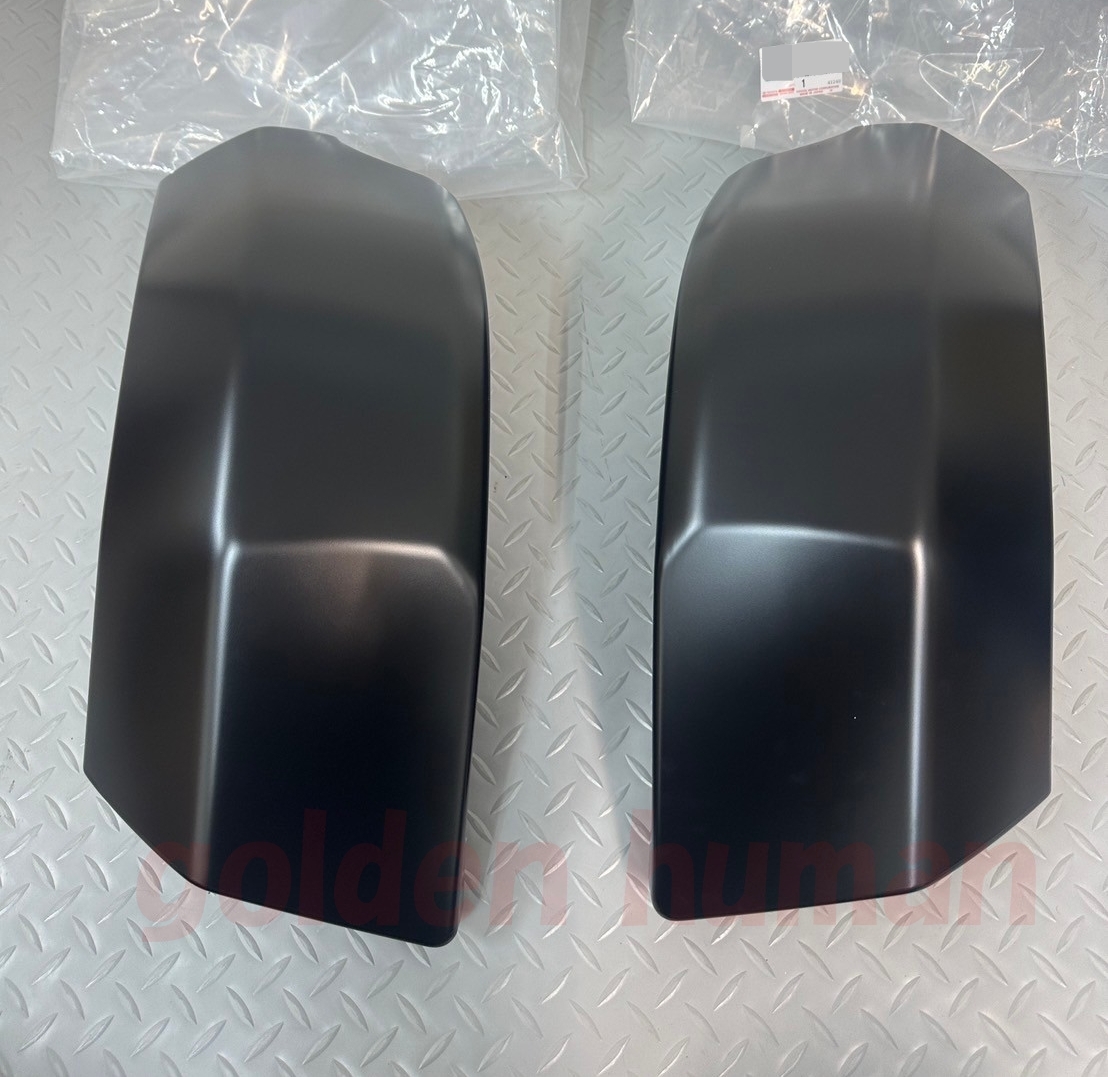 トヨタ純正 FJクルーザー ブラック リア バンパー カバー 左右