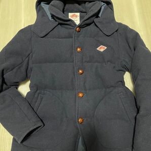 【美品】BEAMS別注 DANTON ウールモッサ ダウンジャケット XL