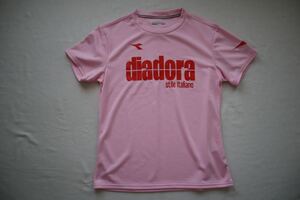 【新品】　ディアドラ Diadora レディース テニス 半袖Tシャツ W プラクティスシャツ DTL7546 レディースL