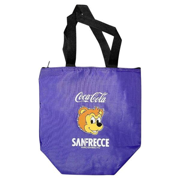【未使用】保冷バッグ サンフレッチェ広島FC Coca-Cola ファスナー付き