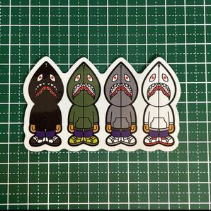 防水ステッカー サメ V-4