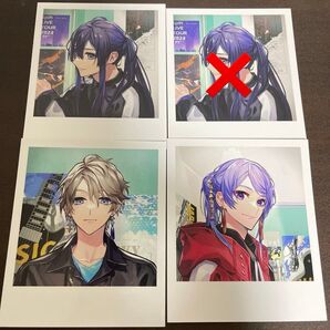 にじさんじ AGF VΔLZ ポラロイド風カード 甲斐田晴 弦月藤士郎 長尾景