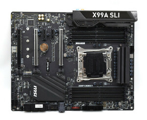 MSI X99A SLI motherboard Intel X99 M.2 LGA 2011-3 ATX DDR4