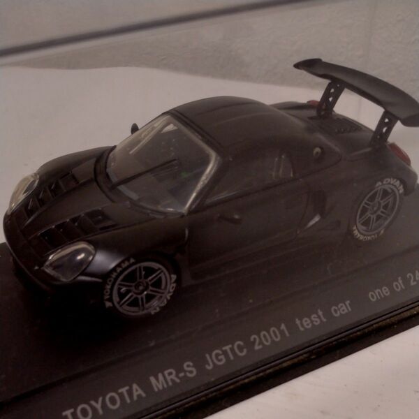 TOYOTA MR-S JGTC 2001 test car ミニカー ケース付