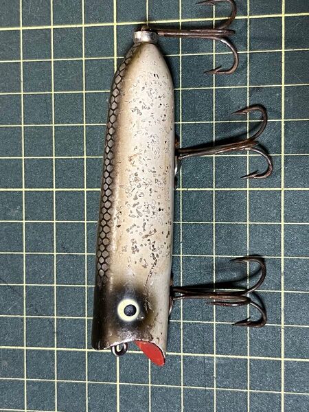 大幅値下げ 希少 オールド ヘドン Heddon ラッキー13 文字化け?プリントエラー?