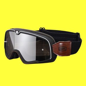 ゴーグル レンズ バイク 原付き ジェット オフロード バイクゴー 登山 スキー スノボー クリアグレー