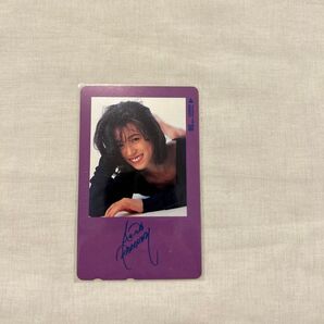 中森明菜 テレカ