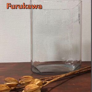 珍品 昭和レトロ 古いガラス製のバッテリーケース (Furukawa、古河電工?)