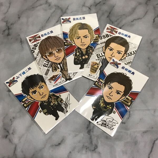 三代目J SOUL BROTHERS フード カード ライブ ツアー 2019 RAISE THE FLAG