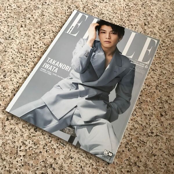 雑誌 ELLE 三代目 岩田剛典 表紙 エル・ジャポン 6月号 岩田剛典 特別版 7P レディース ファッション オシャレ 女性誌