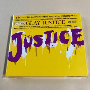 GLAY CD+DVD 2枚組「JUSTICE」