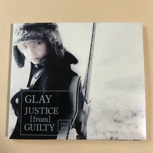 GLAY MiniCD+DVD 2枚組「JUSTICE [from] GUILTY」