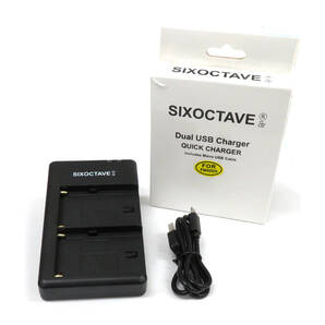 SONY NP-FM500H 対応互換デュアル充電器(2個同時充電可能)α99 II α77 II α99 α65 α58 α77 α57 SLT-A99V ILCA-99M2 SLT-A77V