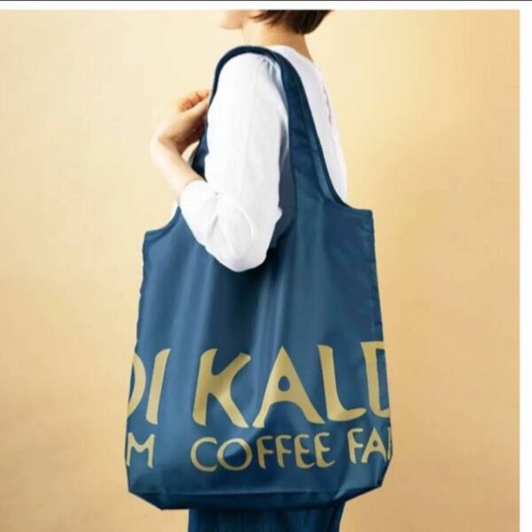 カルディオリジナル エコバッグ クラシックブルー