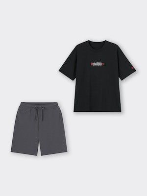 新品未使用 NARUTO ナルト ラウンジセット 半袖 & ショートパンツ Lサイズ