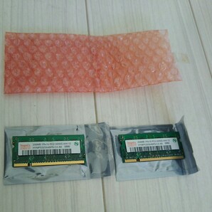 S.O.DIMM DDR2 256MByte x 2枚 PC2-4200