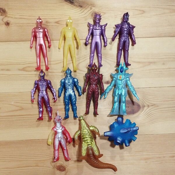 ウルトラマン ソフビ ナムコ限定 11体 セット
