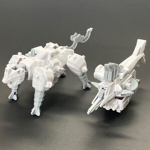 食玩「ミニプラ 侍戦隊シンケンジャー シンケンジャーロボシリーズ 合体ダイテンクウ」2種セット