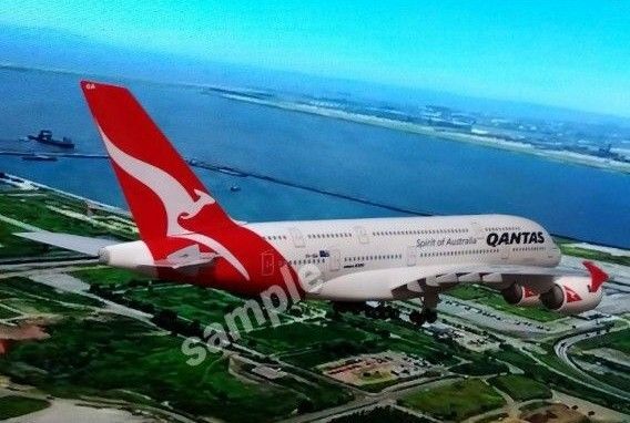 2025 航空機模型 A380 フライト カレンダー 1枚タイプ TOKYO