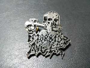 MORBID ANGEL metal pin badge Leading The Rats / napalm death obituary deicide cannibal corpse suffocation demolition hammer