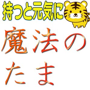 ★★ 魔法の玉 (送料無料 リラクゼーリョン 元気が出る 気功 活力)