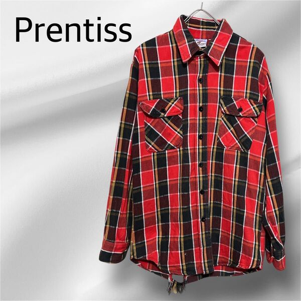 【訳あり】Prentiss プレンティス ネルシャツ チェック柄 長袖