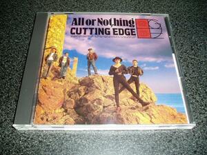 CD「カッティングエッジ/オールオアナッシング」CUTTING EDGE