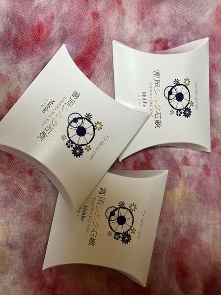 富岡シルク石鹸 40g×3