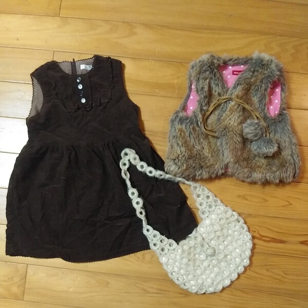 まとめ売り100 女の子 ワンピース ベスト ムージョンジョン ヴァレンチノ