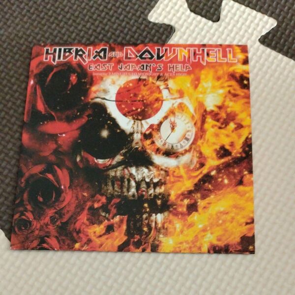 hibria and downhell CD アイアン・メイデンカバー