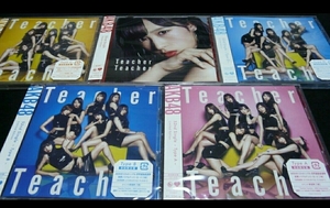 AKB48　52rd Teacher Teacher　［初回限定盤］CD+DVD未視聴品4種類+劇場盤　 計5種