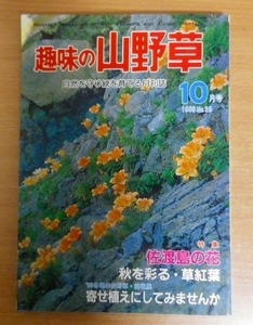 趣味の山野草　1983年10月号　佐渡島の花