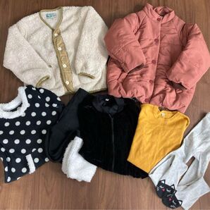 女の子 まとめ売り 130 ニット パジャマ アウター