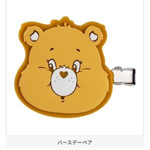 ケアベア カプセルヘアクリップ バースデーベア ガチャガチャ