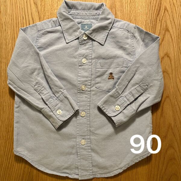 Baby GAP オックス シャツ 90 アメカジ デニムシャツ