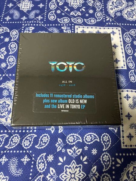 TOTO ALL IN (1978-2018) CDセット 新品未開封品となります。