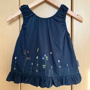 クチュール 子供服 刺繍 スモッグ チュニック 女の子 キッズ