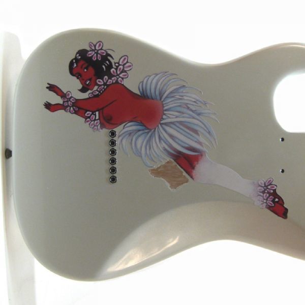 SRV Charley OL Pearl Vintage フラガール ステッカー #DECAL-SRV-FURAV