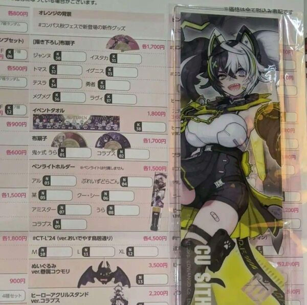 クー・シー ペンライトカバー コンパス