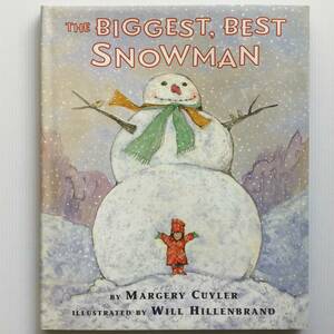 ■ARTBOOK_OUTLET■ 65-061 ★ 新品 洋書 絵本 一番大きくて最高な雪だるま THE BIGGEST BEST SNOWMAN 1998年 ハードカバー 32ページ