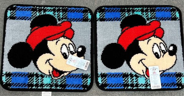 定価2500円×2枚 訳あり☆ミッキーマウス マット 2枚セット Disney