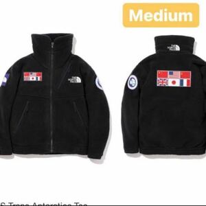 Mサイズ 黒 K THE NORTH FACE Trans Antarctica fleece トランスアンタークティカ フリース NP61930R ノースフェイス 国旗 フラッグ