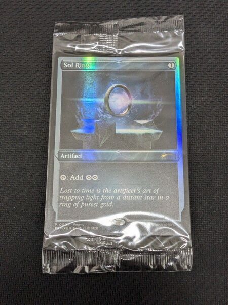 MTG 太陽の指輪/Sol Ring 英語版プロモ ファウンデーションズ